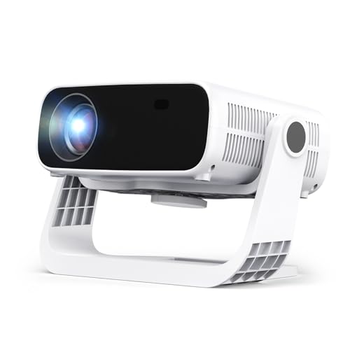 Image of Projector with Wifi and Bluetooth, Native 1080P 15000L Mini Projector Home Theater Video Projector