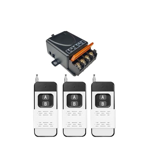 Télécommande 1000 m récepteur relais 30A interrupteur sans fil AC 110V 220V