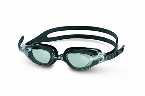 Head Vortex, Occhialini da nuoto, Nero/Fumo
