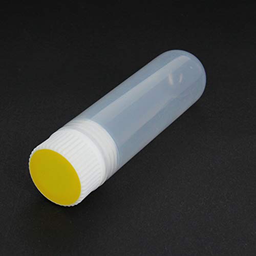 Image of Othmro 30ml 50pcs Plastic Lab Centrifuge Tubes, 28*92mm Vial Test Tube Sample Storage Container Liquid Centrifuge Tube Round Bottom With Internal Screw Cap for Beads Yeast Specimen Sample Laboratory