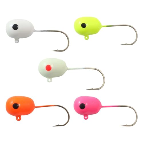 Northland Fishing Tackle High-Ball Floater Jig, Assorted, 2 Hook, 5/Cd