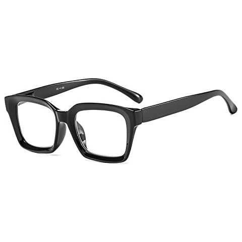 Suertree Reading Glasses Computer Glasses Fashion Comfortable Glasses for Reading Multicolor Large Glasses Frames Spring Hinge Reader Aided Eyeglasses for Men Women BM541 1.5X Cover