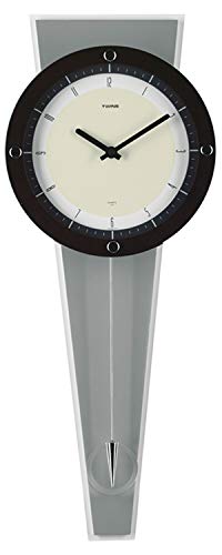 Pendeluhr Holz, mit Quarz-Uhrwerk