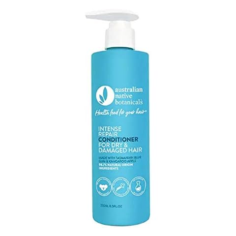 Australian Native Botanicals Intense Repair Conditioner With Tasmanian Blue Gum & Kangaroo Apple, Suitable For Dry & Damaged Hair - 1 x 250ml Cover