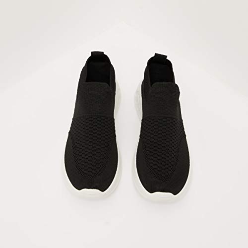 Image of shoexpress Womens Textured Casual Walking Shoes with Slip-on Styling Walking Shoes