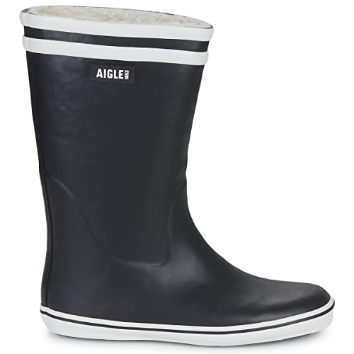 Aigle Damen Malouine Fur 2 Gummistiefel, Marineblau, 39 EU