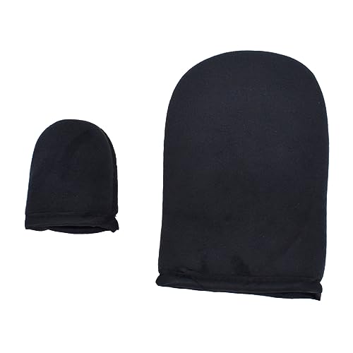 FRCOLOR 2pcs Sponge Gloves for Sunless Tanning Tanning Mitts Oil Spa Gloves Face Applicator Easy to Carry Store