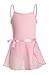 DANSHOW Girls' Camisole Tutu Dress leotard with skirt (4-6, Pink)