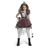 Spooktacular Creations Zombie Prom Queen Costume for Girls, Halloween Costumes for Kids, Zombie Princess Outfit for Girls