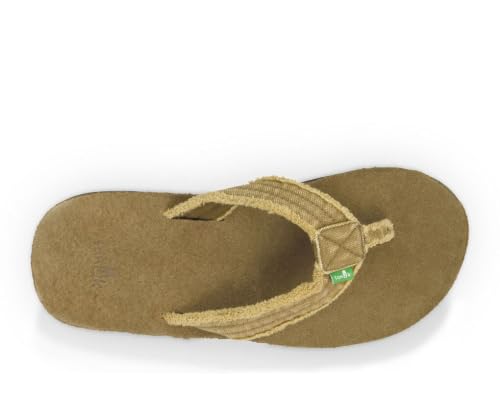 Image of Sanuk Fraid Not Mens Flip Flops - Lightweight Beach Sandals