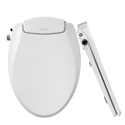 Brondell Non-electric Bidet Toilet Seat S101T-EW, Elongated