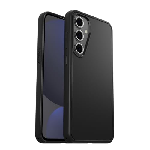 Image of OtterBox Samsung Galaxy S24 FE Symmetry Series Case - Black, Ultra-Sleek, Wireless Charging Compatible, Raised Edges Protect Camera & Screen