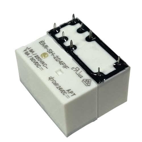 Relais de puissance EMI-SH-2230A 8A conversion 8 broches pour circuit imprimé x2