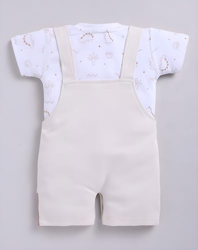 Image of Toonyport Baby Boy Cute Mamma's Munckin Dungaree (Pink)