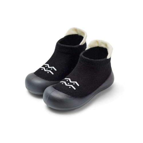 Image of Baby Sock Shoes Baby Walking Shoes Infant Non-Slip Breathable Slippers with Soft Rubber Sole Baby Boys Girls Sneakers