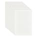 BENECREAT 10Pcs 29.7x21cm en Fibre de céramique Rectangle Papier Blanc Four à Micro-Ondes papiers pour Bricolage Fusion de Bijoux en Verre…