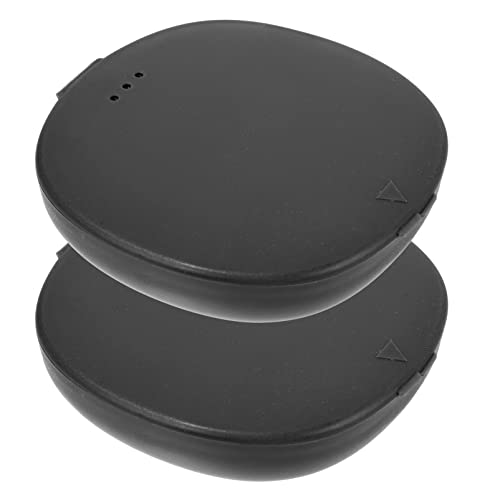 TOVINANNA 2Piezas Funda Estuche Compacto de Uds Material Duradero Limpiar Almacenamiento Seguro y Transporte