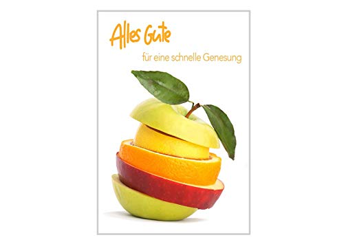 Edition Seidel Genesungskarten-Set – 5 Premium-Karten Mit Umschlägen, 11,5x17 Cm