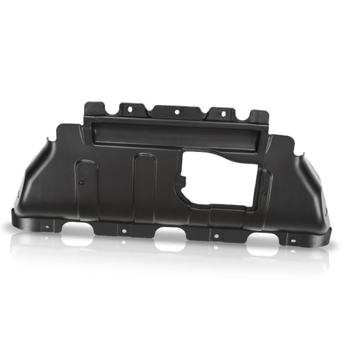 PIT66 Front Engine Splash Shield Compatible with Dodge Durango 2011-2024 / Jeep Grand Cherokee Summit 2021 55079191AE, CH1228121 Black PP Plastic
