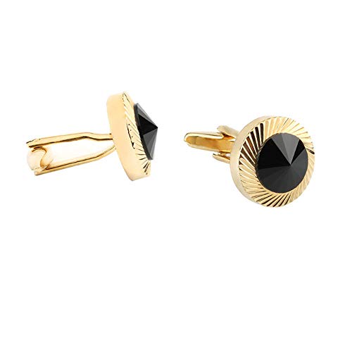 shunlidas Ornamenten Decoratie Accessoires Geschenken Mannen Manchetknopen Conisch Glas Manchetknopen - Image 4