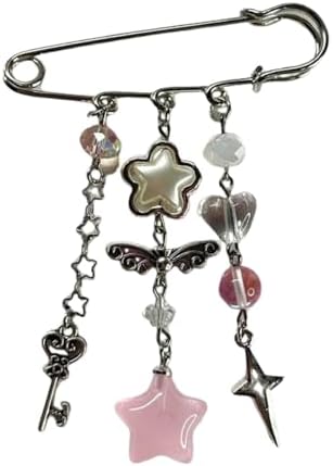 Cutecore Pins for Bags Goth Emo Grunge Bag Charms Purse Backpack Accessories Y2k Cute Kawaii Decorative Pins