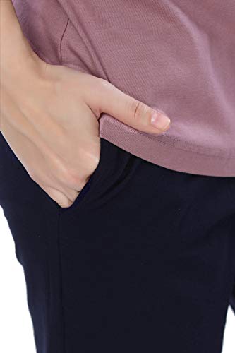 Image of Soulemo Women's Cotton Plain /Solid Night Suit Pack of 1