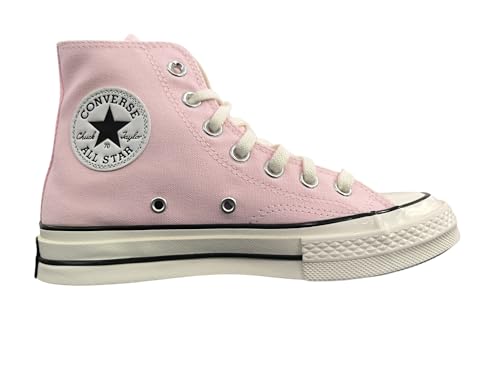 Converse Chuck Taylor 70 all Star Hi Chaussures Femme Modèle A10527C Baskets Mid en Toile Rose, rose, 38 EU