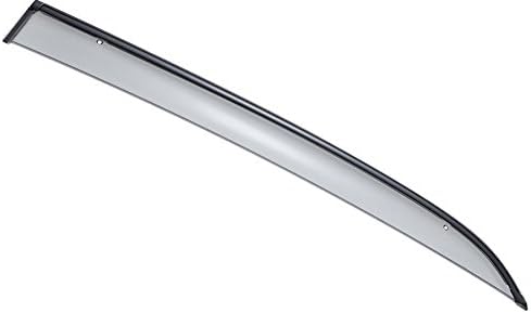 WellVisors Window Visors Wind Deflectors Compatible with Honda 2003-2007 Accord Sedan 4 Door with Black Trim Rain Guards 3-847HD016