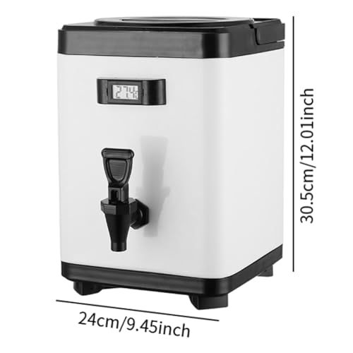 Dispensador térmico de 6L en acero inoxidable con grifo antigoteo para catering 3