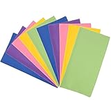 ColorYourLife 10-Pack Large Size (12x12 inches) Microfiber Cleaning Cloths for Laptop, Computer, Smart Phones, Tablets, Lenses, LCD Monitor, TV, Camera, Eyeglasses, Optics Etc
