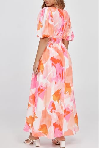 Image of Sissyaki Women's Floral Maxi Dress 2026 Summer Spring Wedding Guest Dress