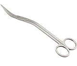 【POSITIVE】 選べる 水草 トリミング セット ピンセット ロング サイズ ( 27cm / 38cm / 48cm ) トリミング ハサミ アクアリウム 水槽 掃除 ツール 保証書付 (トリミングハサミ S字(ウェーブ))