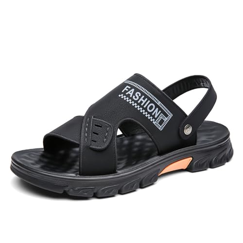 Men's Comfortable Open Toe Sandals for Summer Beach Walking Driving Outdoor Casual Athletic Hiking Water Shoes
