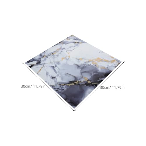 Azulejos adhesivos de mármol de diseño elegante para un acabado sofisticado 3