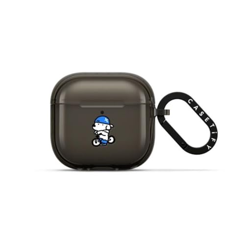 CASETiFY �C���p�N�g �P�[�X AirPods 4 �P�[�X - mini JOHN(2) - �u���b�N