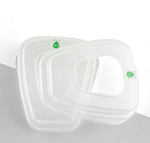image for EROCK 15in1 Full Face Large Size Respirator,Full Face Wide Field of Vi