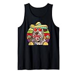 Festeggia la festa della cultura messicana con danza, musica, taco, sombrero, maracas. Festeggia Cinco De Mayo con questo design magico del Cinco de Mayo vintage tramonto retrò. Grandi idee Cinco de Mayo per cani mamma, papà cane, uomini, donne, ragazzi e ragazze.