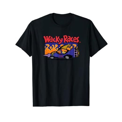 Wacky Races Race Car Maglietta