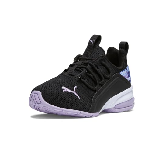 PUMA Kids Girls Axelion Mesh First Frost Ac Lace Up Sneakers Shoes Casual - Black - Size 11 M2