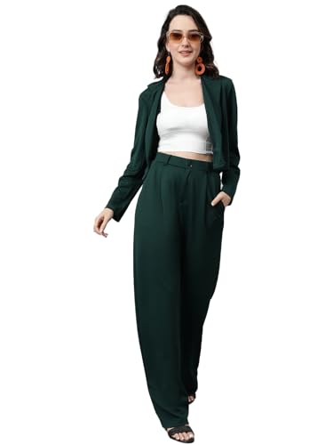 Image of KOTTY Women's Dress Pant with Blazer Co-ords Set
