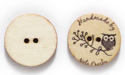 Knoop hout 2-gaats 27,5mm - De Garenkast by Jolanda Knoop hout 2-gaats 27,5mm - De Garenkast by Jolanda