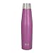 BUILT Botella Termo Antigoteo Hermética 100% Reusable y Libre de BPA de Acero Inoxidable 18/10 540ml Lila Brillante
