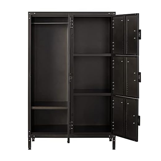Are there luggage lockers at massa centro Sturdy Metal Storage Locker for Versatile Use