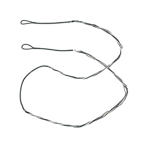 longbowmaker B-55 Dacron Bow String 44-66 Inchens Replacement Bowstring for Traditional and Recurve Bow (14 strands(up to 50lbs), AMO 62"(actual 58")) Cover