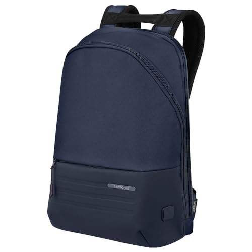 Samsonite Stackd Biz – laptopryggsäck 14,1 tum, 42,5 cm, 15 L, blå (marinblå), Blå (marinblå), Ryggsäckar