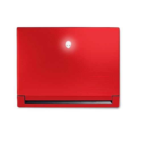 Image of MightySkins Skin Compatible With Alienware M18 R1 (2023) Full Wrap Kit - Solid Red | Protective, Durable, and Unique Vinyl Decal wrap cover | Easy To Apply, Remove, and Change Styles | Made in the USA