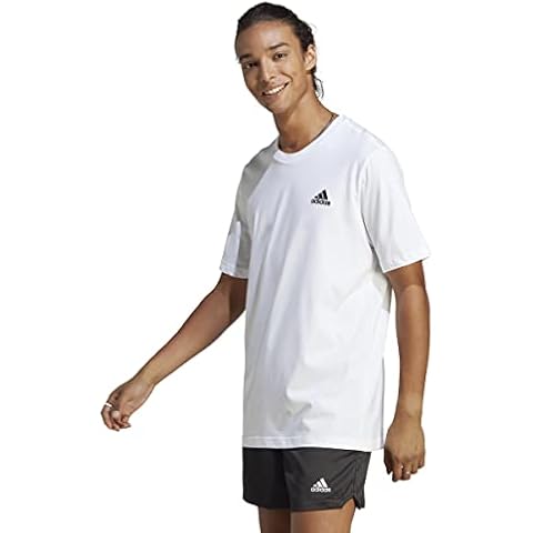adidas Men's Essentials Embroidered Logo Tee Cover