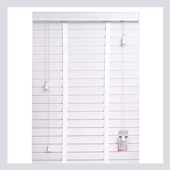 Ruby Deals Smooth Faux Wood Window Venetian Blinds with TAPE - Image 3