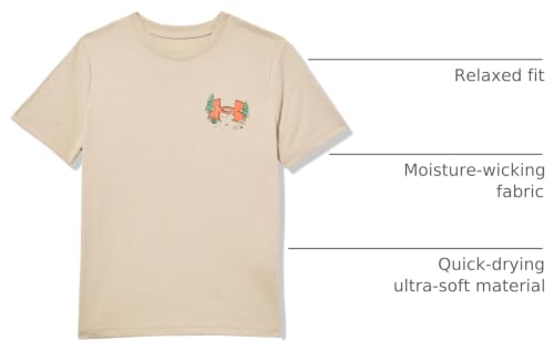 Image of Under Armour Boys' Short Sleeve Graphic T-Shirt, Soft & Comfortable, Outdoor Collection