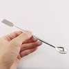 E-outstanding 3PCS Laboratory Spoon Spatula 2 in 1 Stainless Steel Lab Mixing Double End Reagent Sampling Spoon Spatula Tool, 20cm